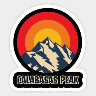 Calabasas Peak Sticker